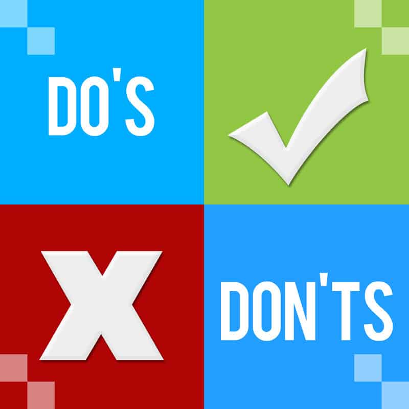 Job Search and Resume Don'ts