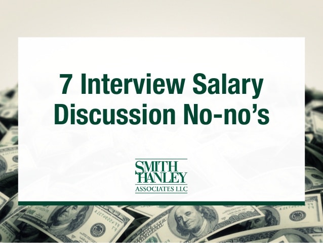 interview salary discussion