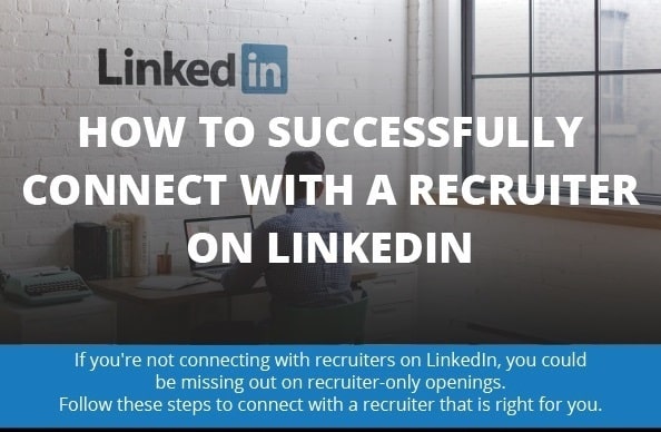 connect with a Recruiter on LinkedIn